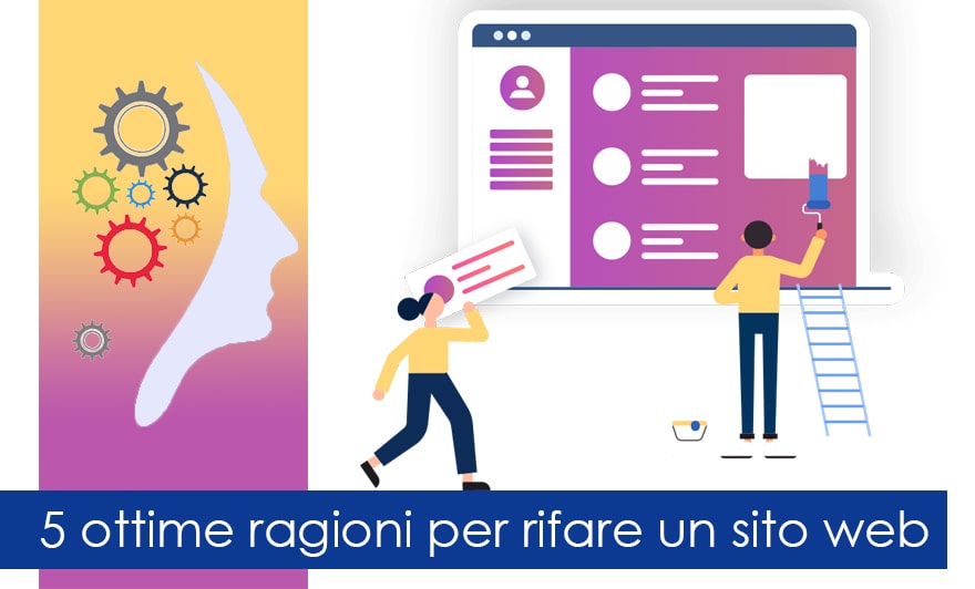 5 ragioni per rifare un sito web