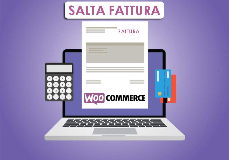 Salta fattura woocommerce