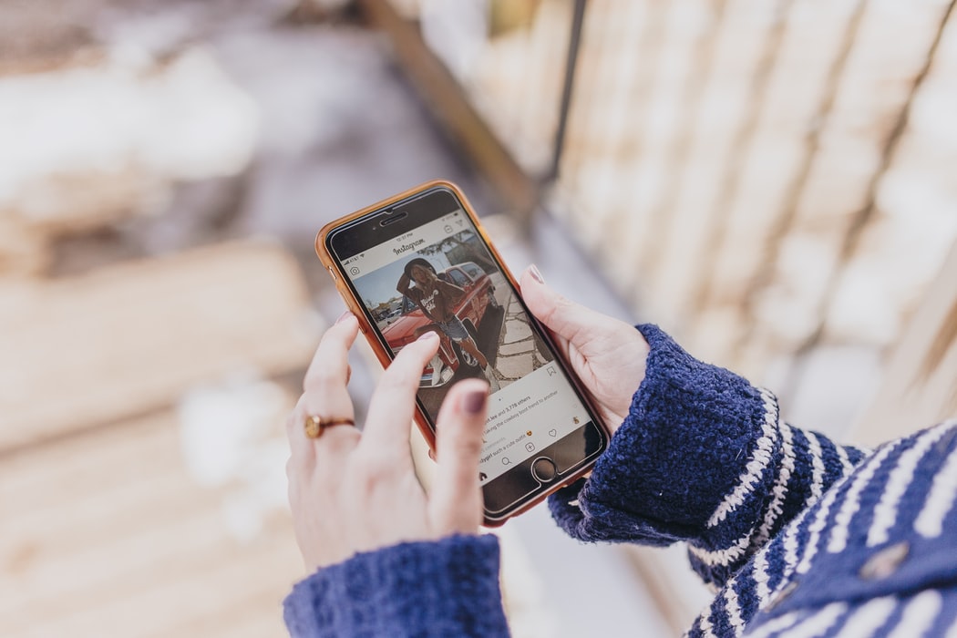 Contattare instagram