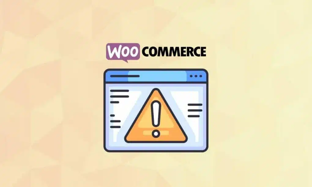 errori woocommerce