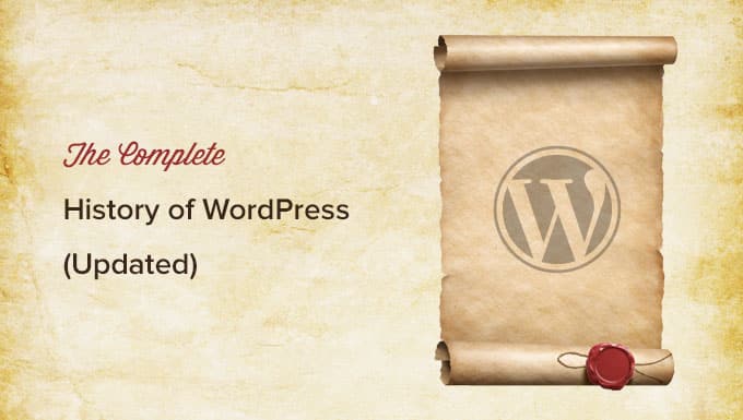 La Storia di WordPress