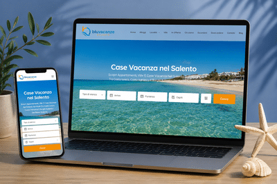 Realizzazione sito web Blu Vacanze Salento