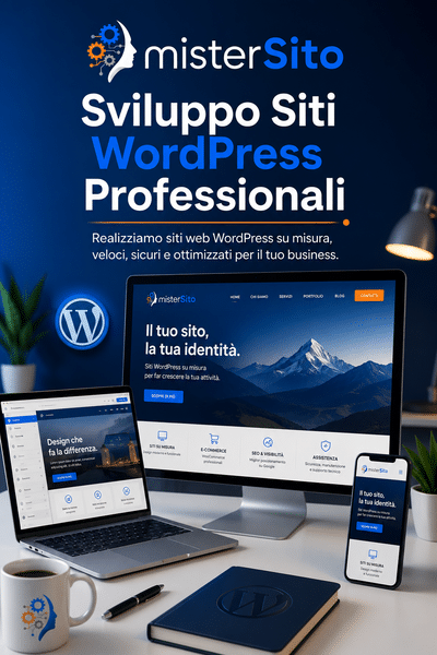 Sviluppo siti WordPress professionali