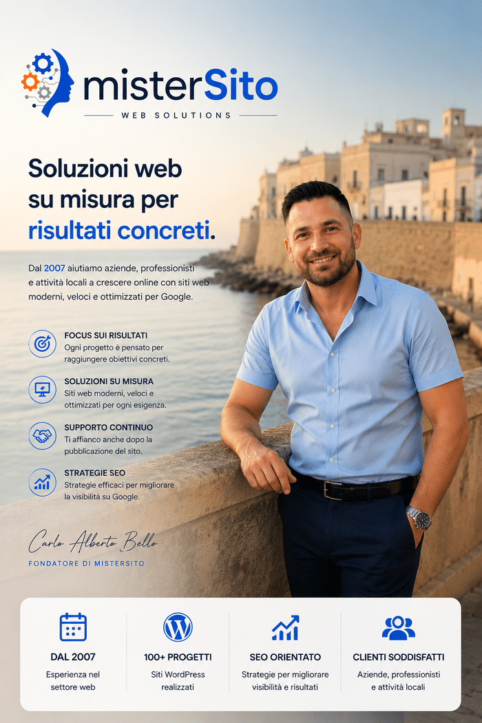 Carlo Alberto Bello fondatore di Mistersito